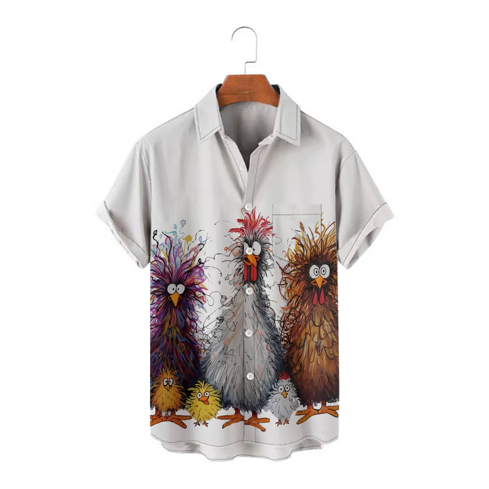 Independently Designed Irritable Chicken Series Shirt