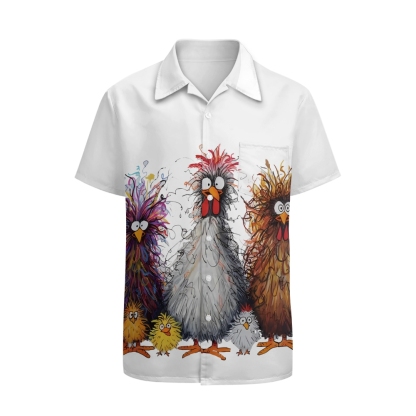 Independently Designed Irritable Chicken Series Shirt