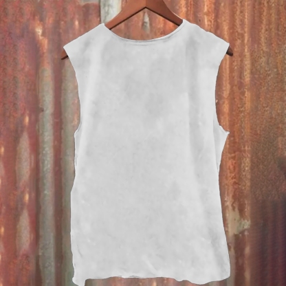 Individually Designed Grumpy Chicken Art Print Sleeveless Top