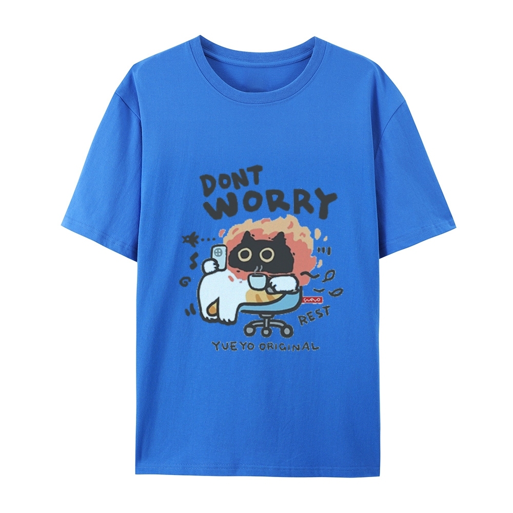 Don't Worry Cat T-Shirt