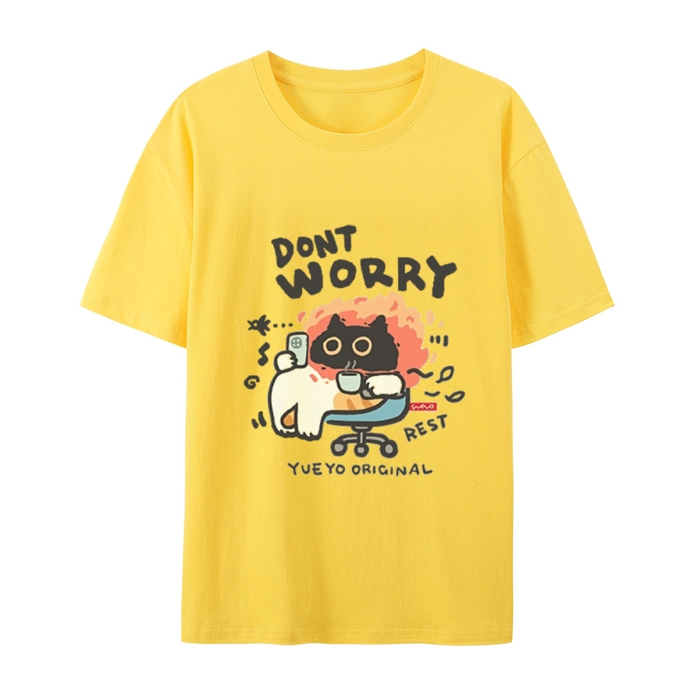 Don't Worry Cat T-Shirt