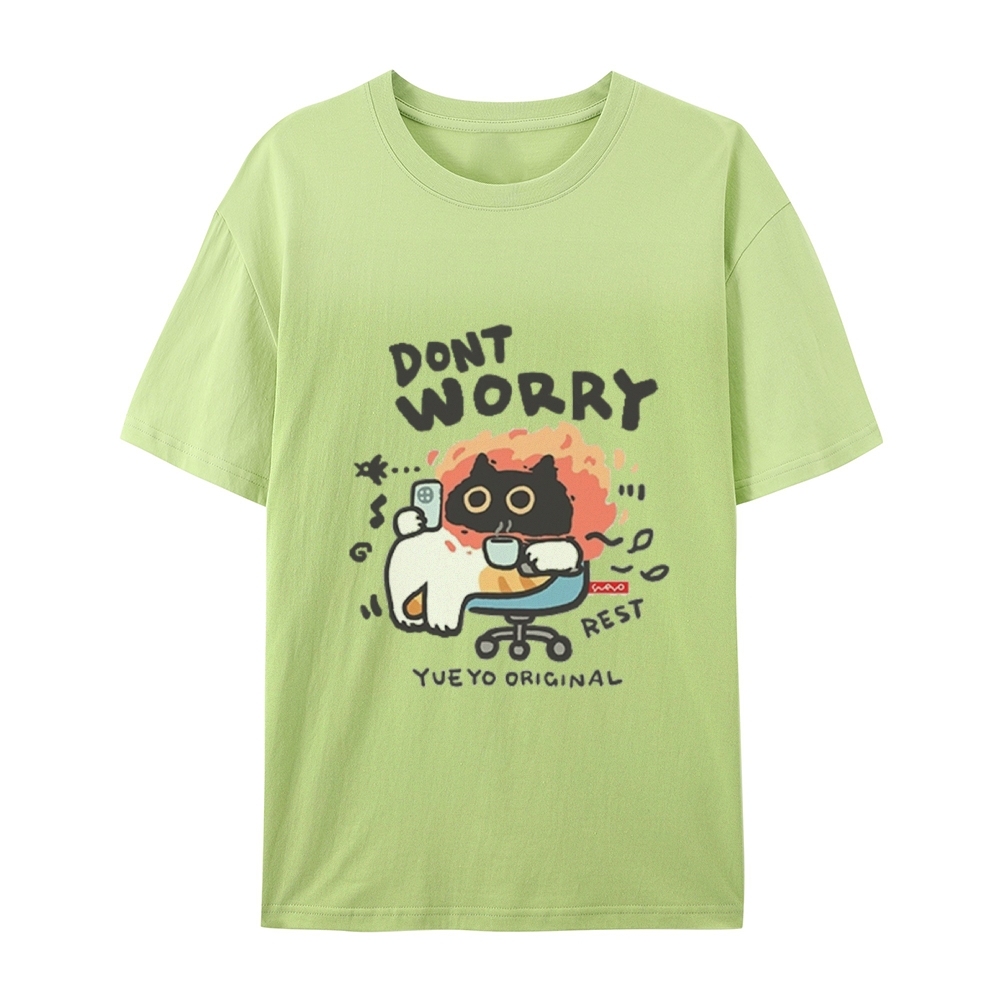 Don't Worry Cat T-Shirt