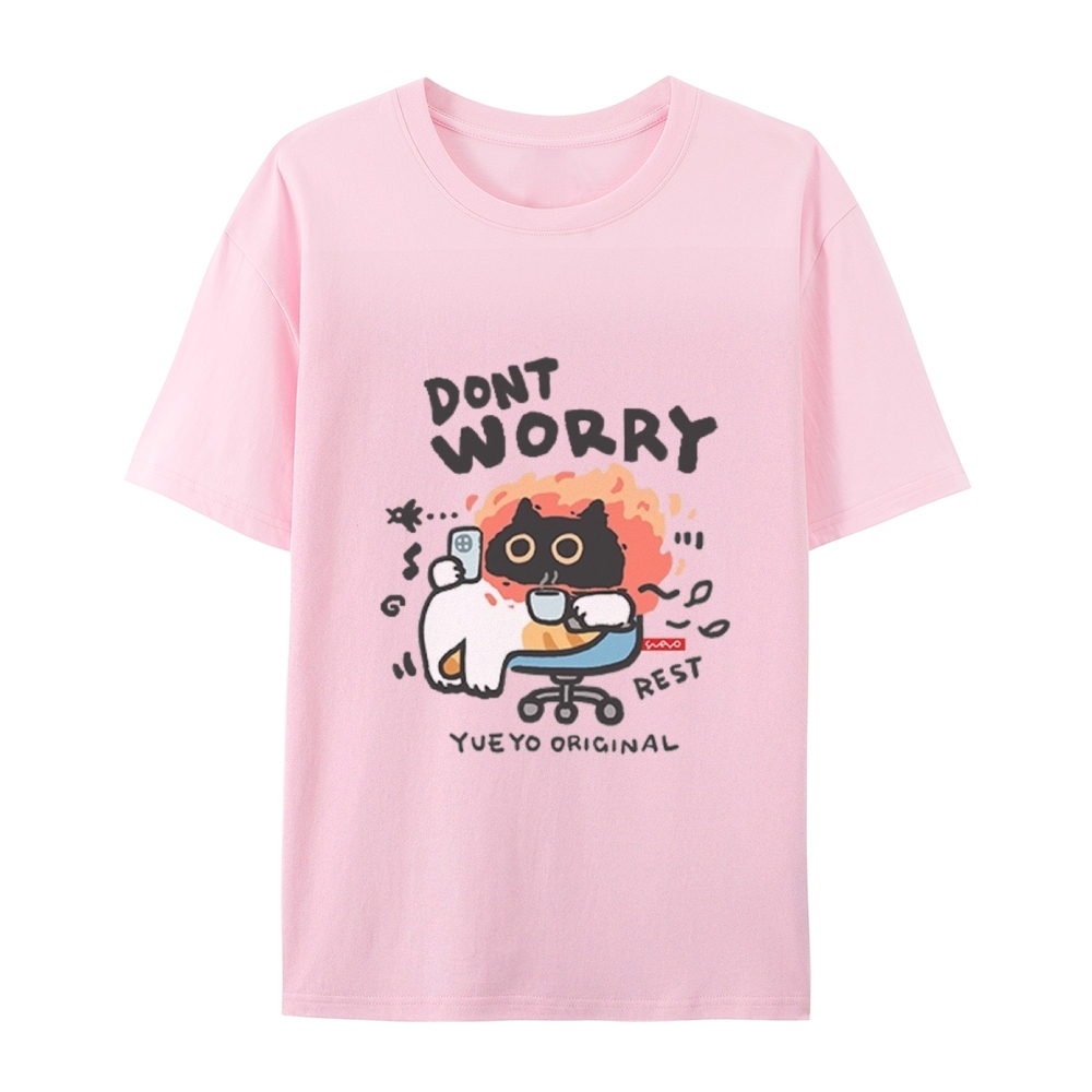 Don't Worry Cat T-Shirt