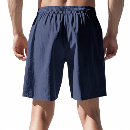 Men's Linen Summer Vacation Beach Shorts