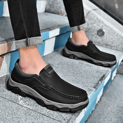 Slip-On Men's Loafers，Business Casual Penny Shoes For Men