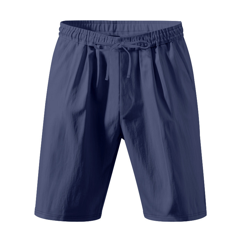 Men's Linen Summer Vacation Beach Shorts