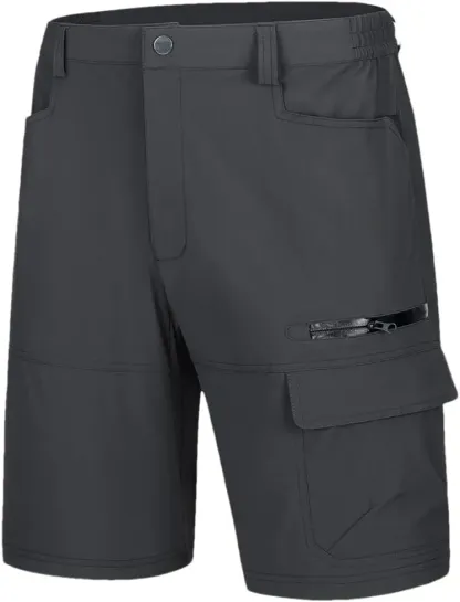 Men's Summer Lightweight Quick-Dry Work Shorts(Pockets on both the front and back)