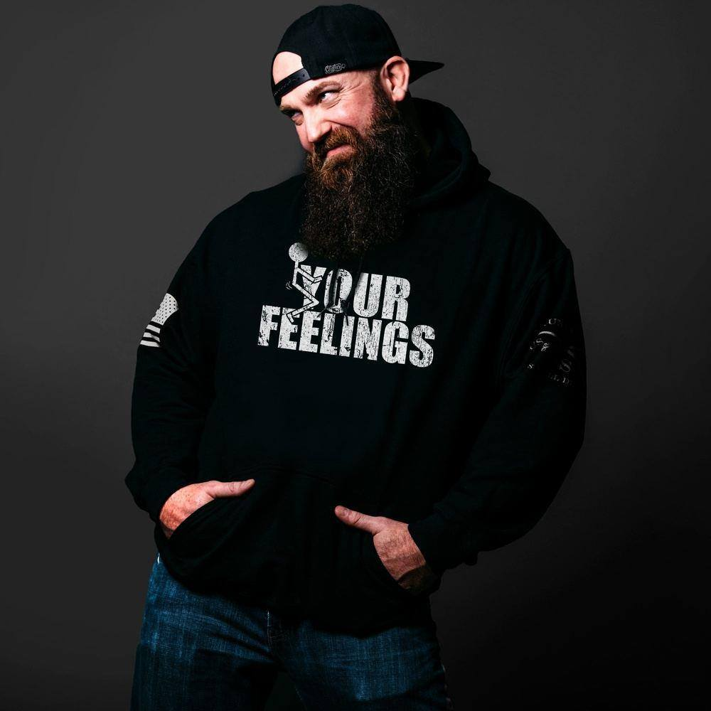 F*ck Your Feelings Hoodie Black