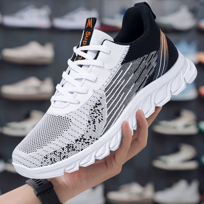 Mens Running Shoes Air Cushion Fashion Sneakers Breathable Tennis Walking Casual Gym Shoes Men