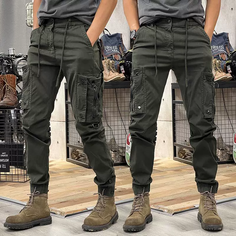 Men's Tactical Cargo Pants - Utility Workwear Outdoor Adventure Straig