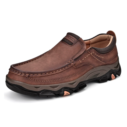 Slip-On Men's Loafers，Business Casual Penny Shoes For Men