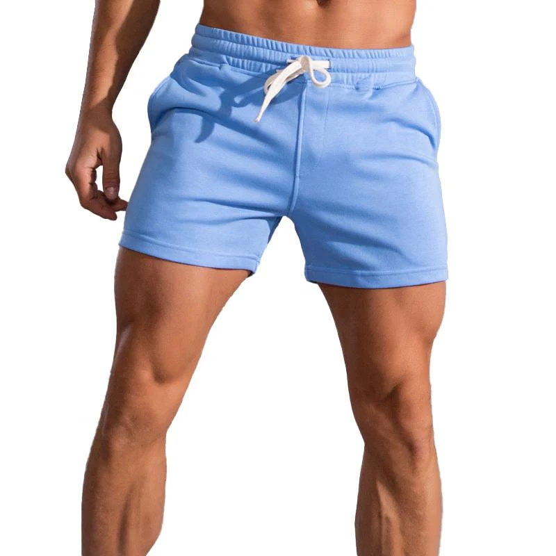Men's Cotton Fitness Sports Shorts