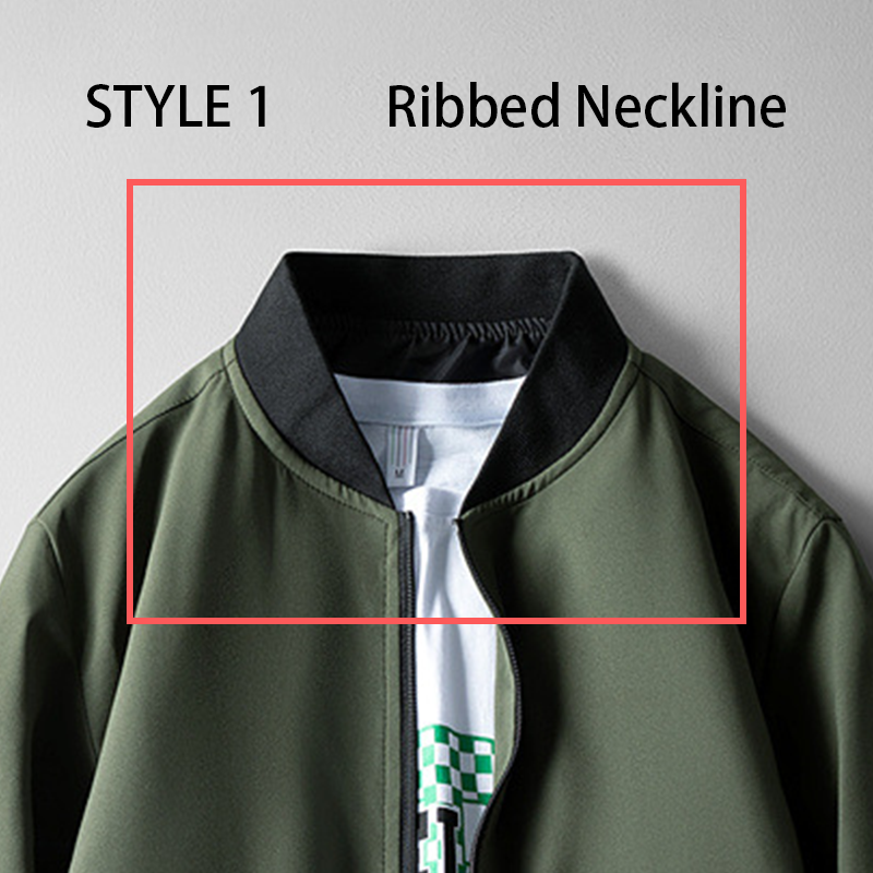 Men’s Flight Jacket For Autumn And Winter