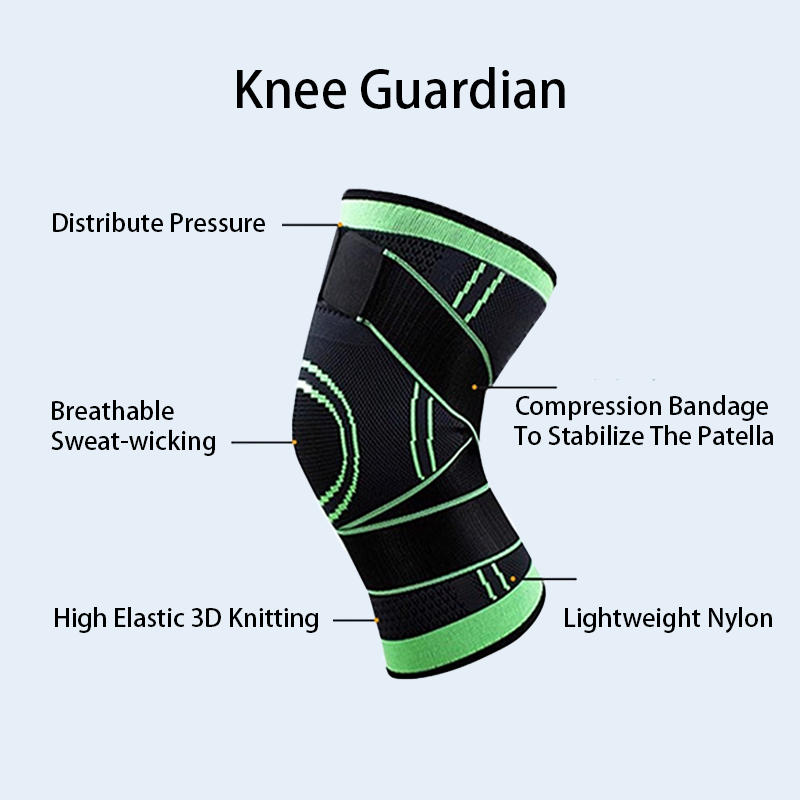 Men's Compression Knee Support Strap - Breathable Patella Band