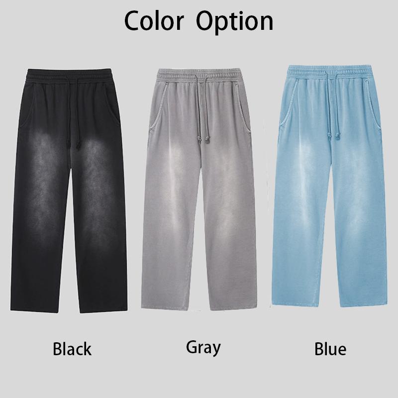 Men's Casual All-Match Gradient Loose Wide-Leg Pants