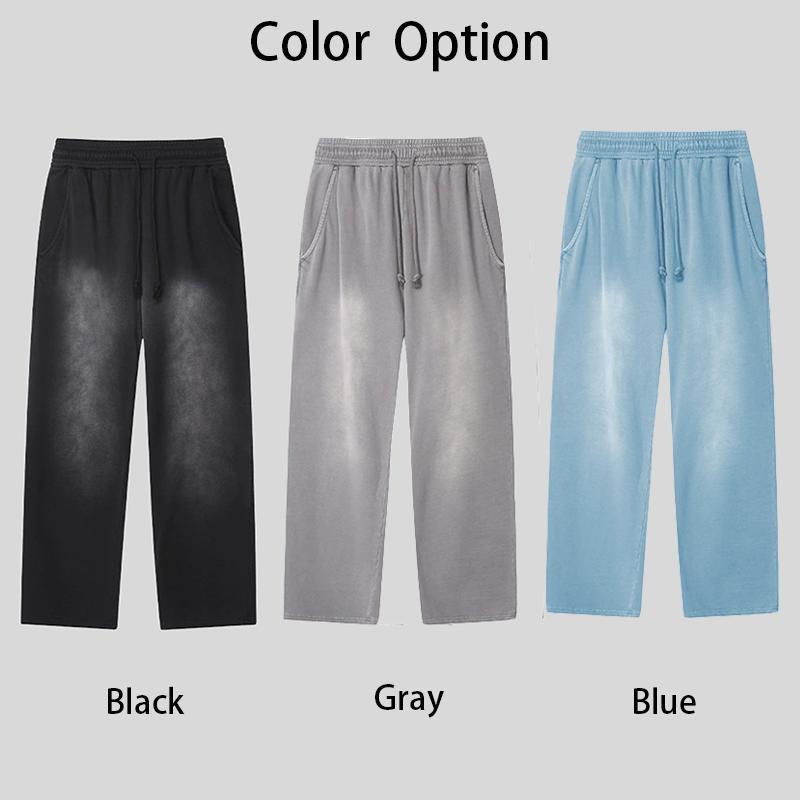 Men's Casual All-Match Gradient Loose Wide-Leg Pants
