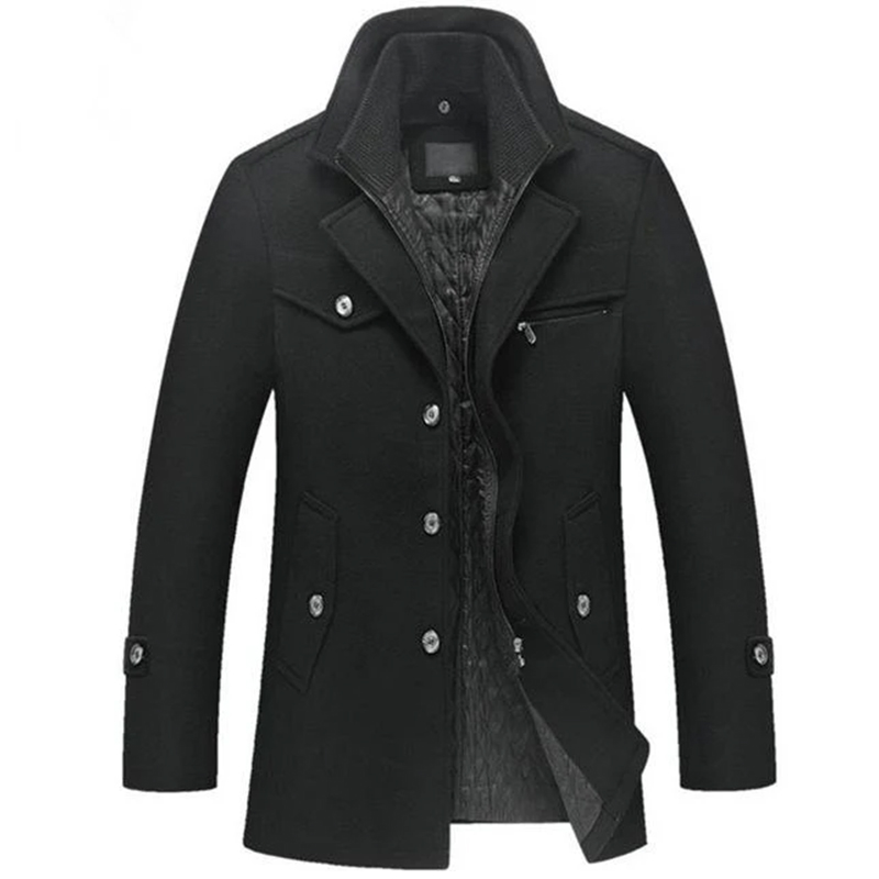 Wool Thick Coat In Winter