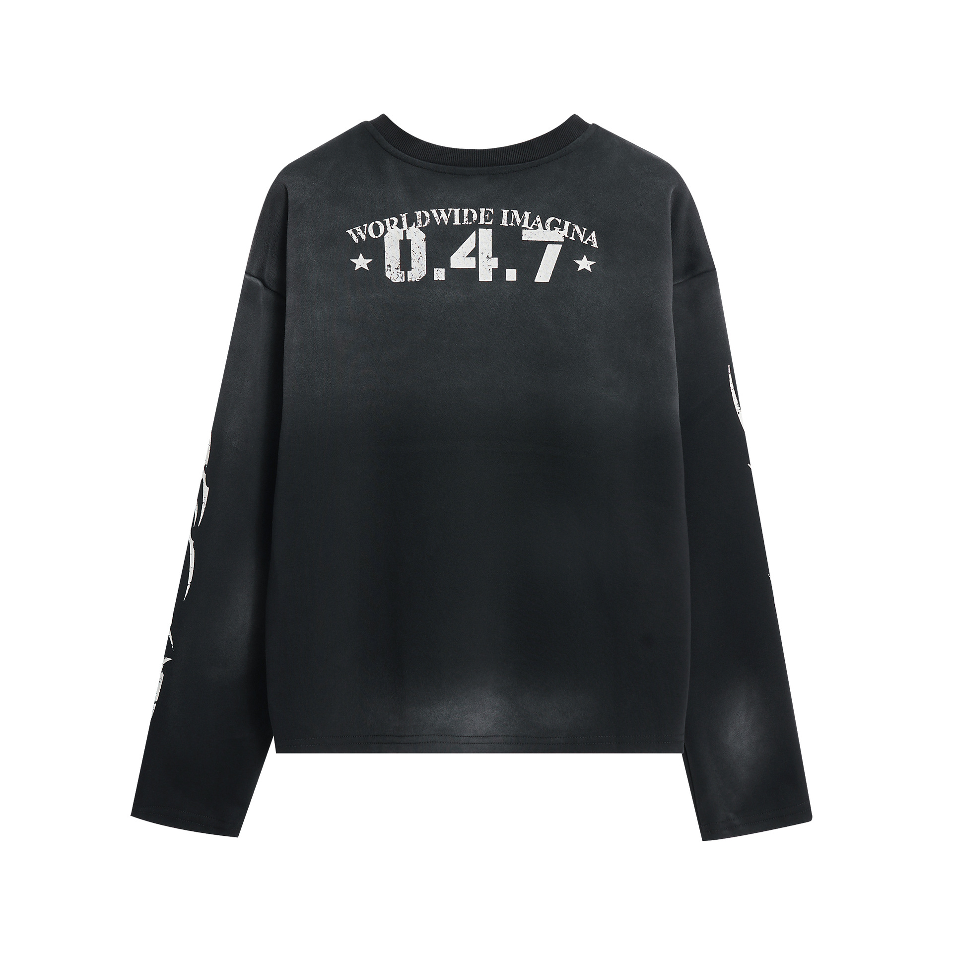 American Retro Minimalist Loose Long Sleeve T-Shirt – Spring Casual Essential