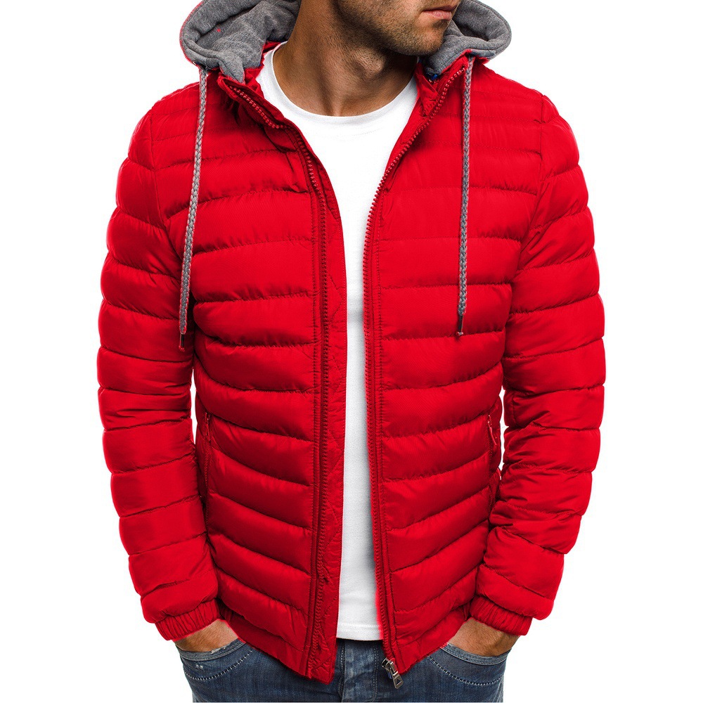 Stylish And Simple Winter Hooded Warm Jacket