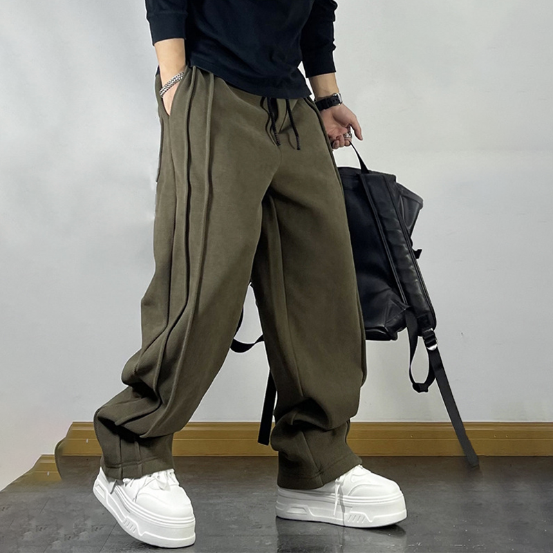 Men's Paneled Sweatpants, Vintage Joggers for Casual Wear