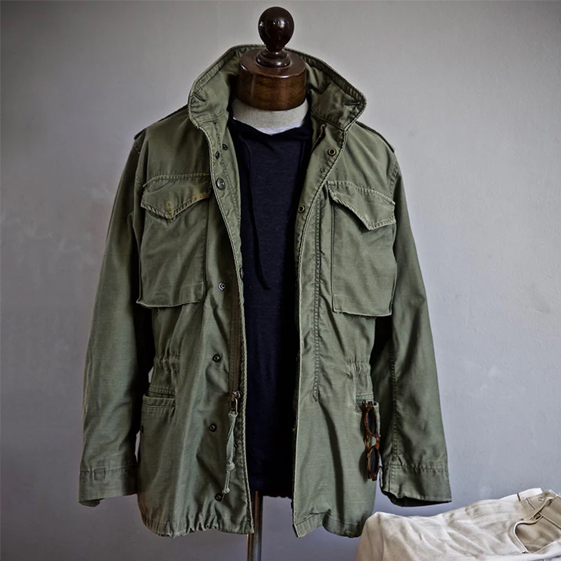 Men's Heavy Vintage Cargo Jacket