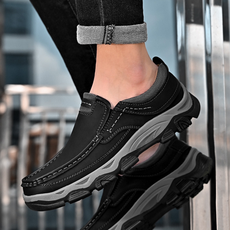 Slip-On Men's Loafers，Business Casual Penny Shoes For Men