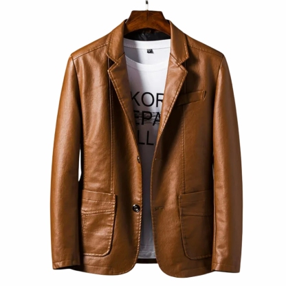 Trendy Slim Fit Stylish Biker Leather Jacket