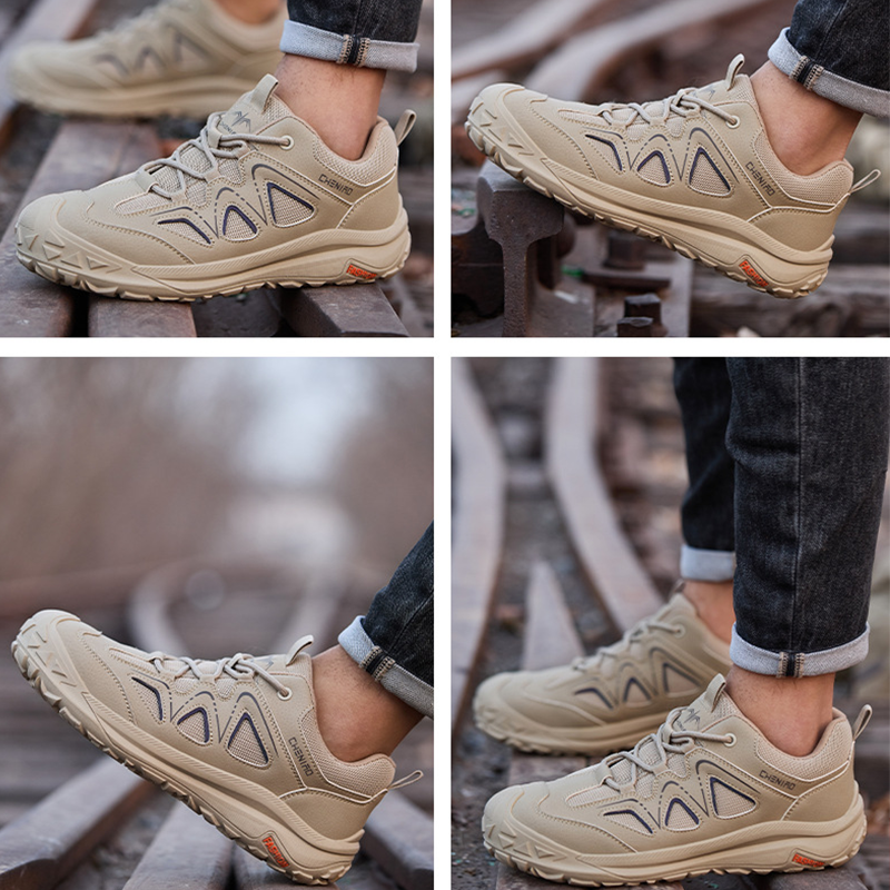 EN ISO 20345 Certified Steel Toe Safety Shoes Anti-Puncture Slip-Resistant Work Boots with Breathable Mesh & Reflective Design