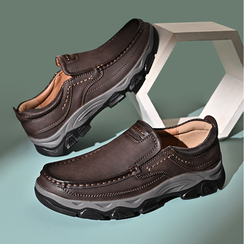 Slip-On Men's Loafers，Business Casual Penny Shoes For Men