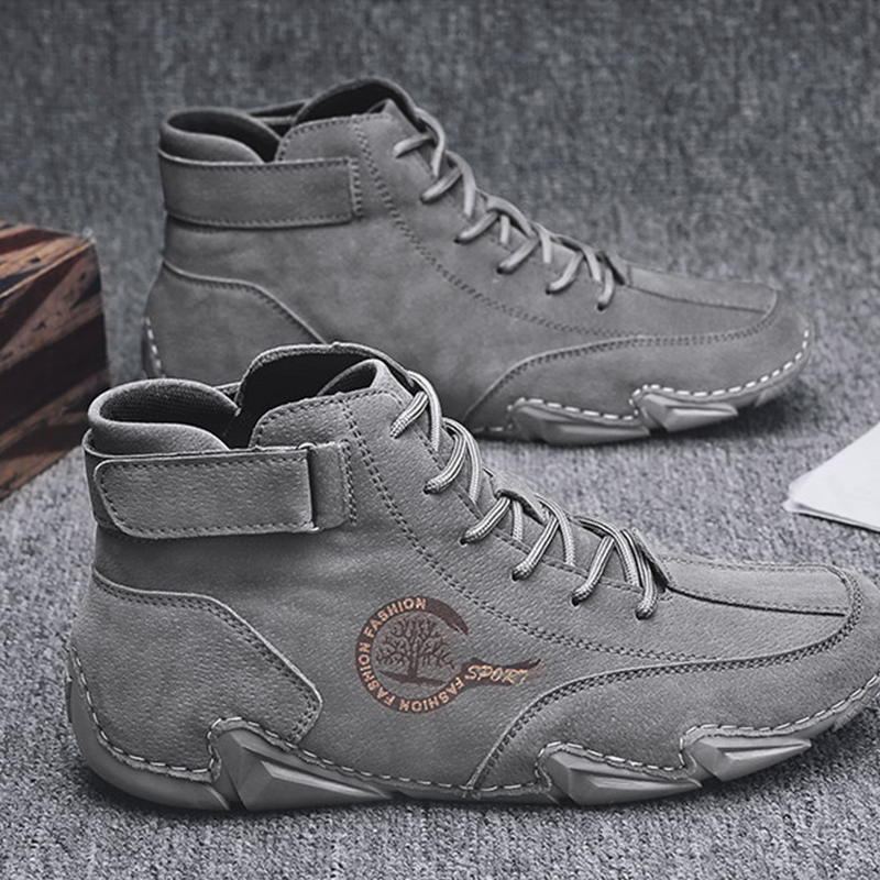 Waterproof Leather Barefoot Shoes - Ultra-Lightweight Anti-Slip Minimalist Sneakers For Hiking, Trail Running & Urban Adventure (All-Day Comfort & Weatherproof Design)