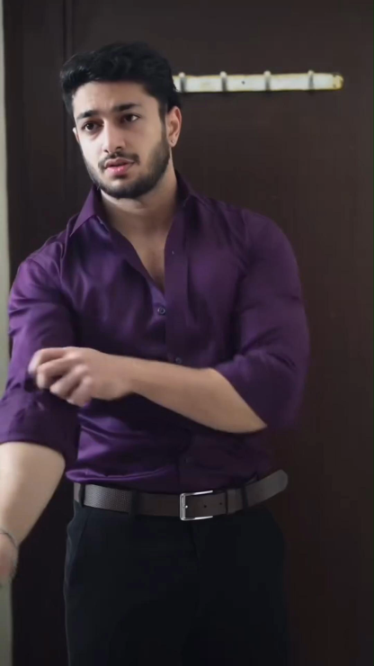 Men's Ice Silk Long-Sleeved Versatile High-End Inner Shirt