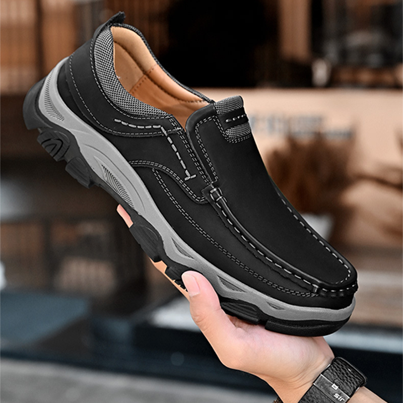 Slip-On Men's Loafers，Business Casual Penny Shoes For Men