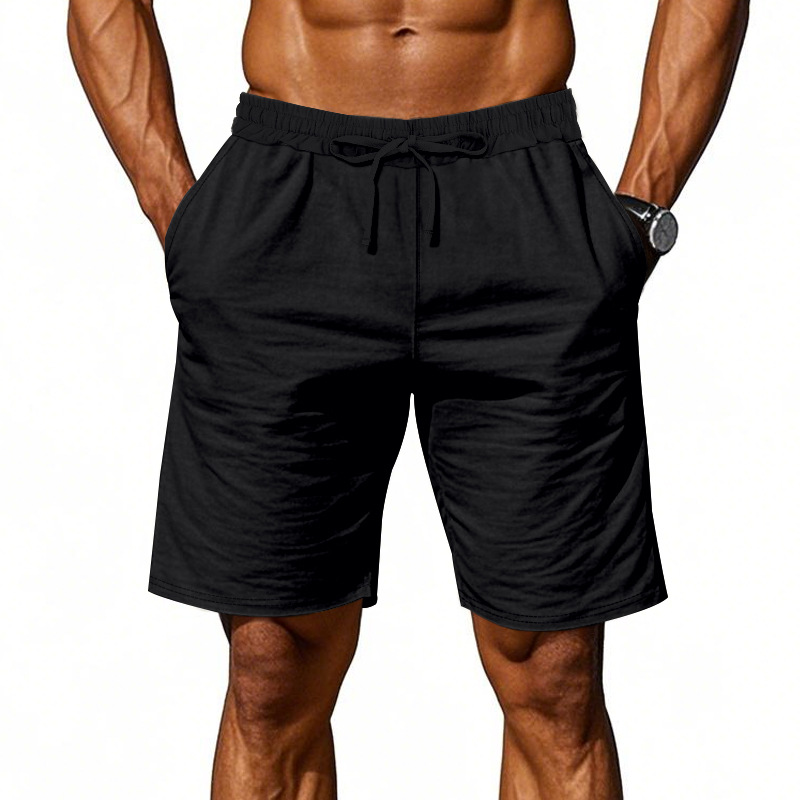 Men's Linen Summer Vacation Beach Shorts