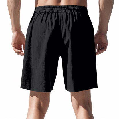 Men's Linen Summer Vacation Beach Shorts