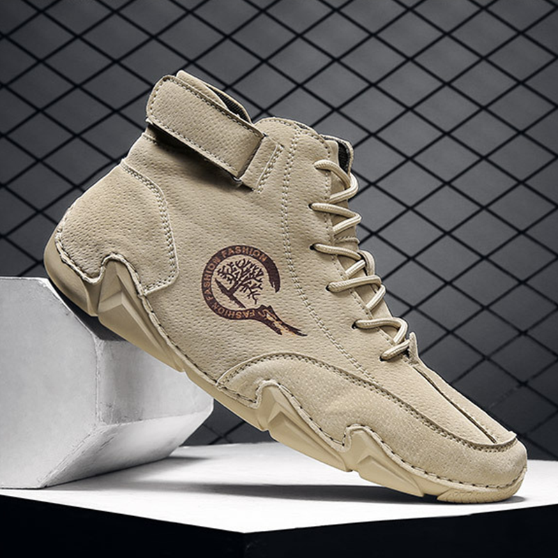 Waterproof Leather Barefoot Shoes - Ultra-Lightweight Anti-Slip Minimalist Sneakers For Hiking, Trail Running & Urban Adventure (All-Day Comfort & Weatherproof Design)