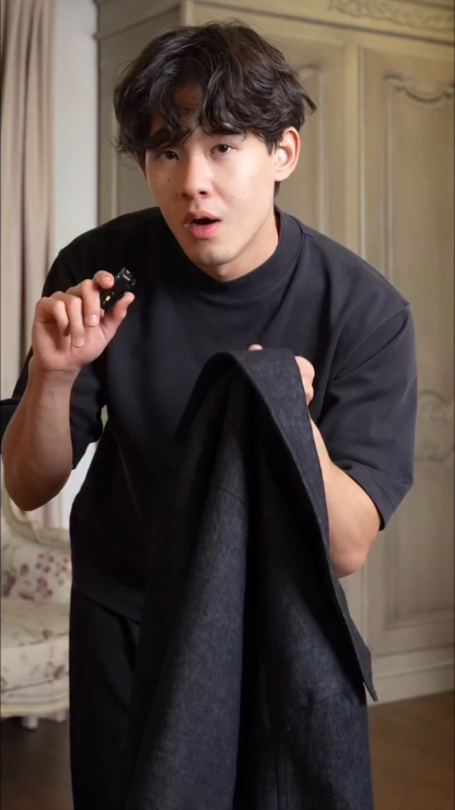 Men's Heavy Cotton Work Jacket, Lobster Clasp Stand Collar Short Coat, Clean Fit Workwear Style Short Coat