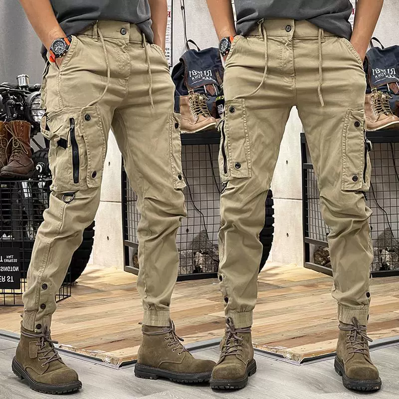 Men's Tactical Cargo Pants - Utility Workwear Outdoor Adventure Straig