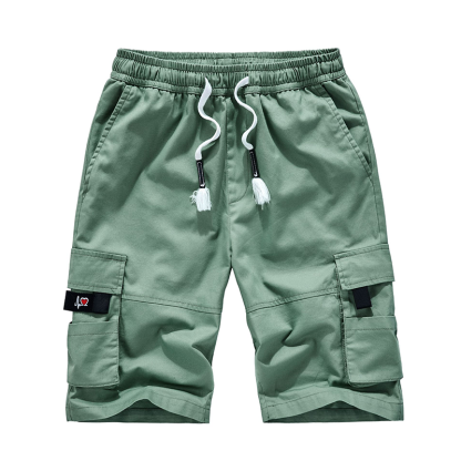 Men's Summer Style Pure Cotton Cargo Shorts