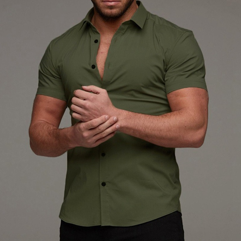 Premium Muscle Fit Gym Polo Shirt For Men