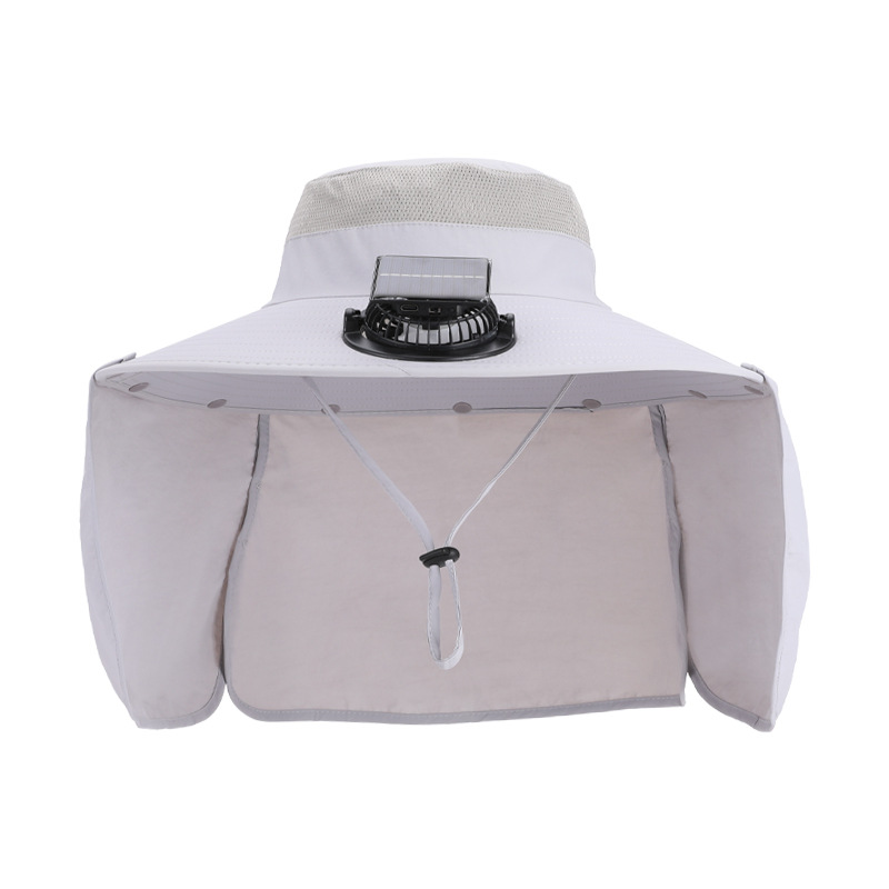 【24-Hour Shipping Out】Solar Powered Cooling Fan Hat For Men