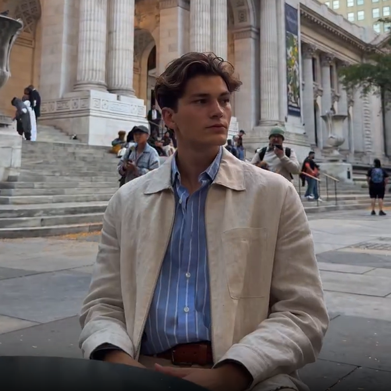 Men's Cotton Work Jacket, Fall Winter Casual Coat with Stand Collar and Multiple Pockets, Utility Jacket for Layering