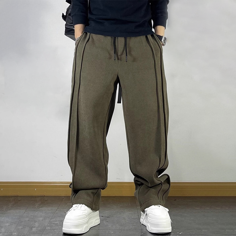 Men's Paneled Sweatpants, Vintage Joggers for Casual Wear
