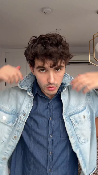 Spring Fall New Men's Washed Vintage Denim Shirt Jacket Casual Streetwear Outerwear