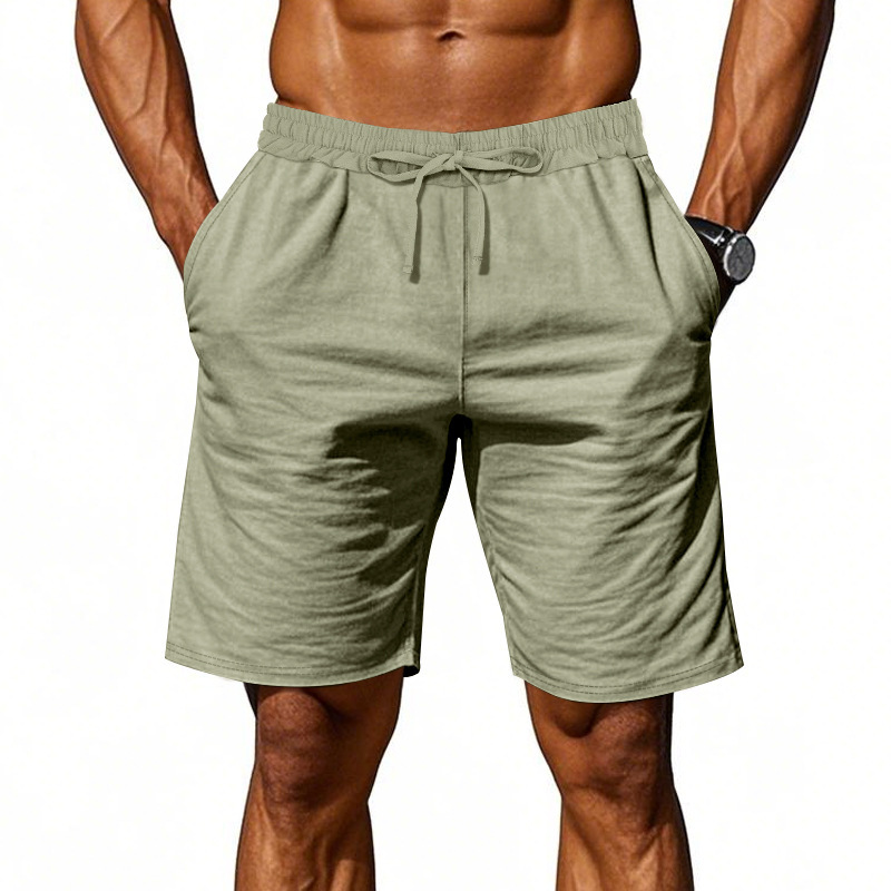 Men's Linen Summer Vacation Beach Shorts