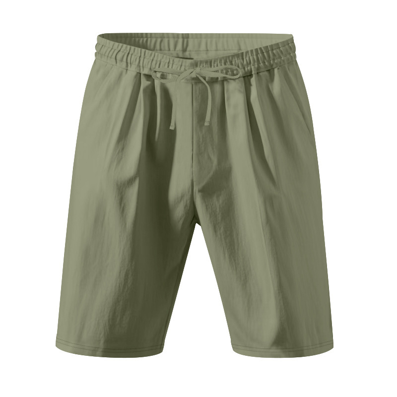 Men's Linen Summer Vacation Beach Shorts