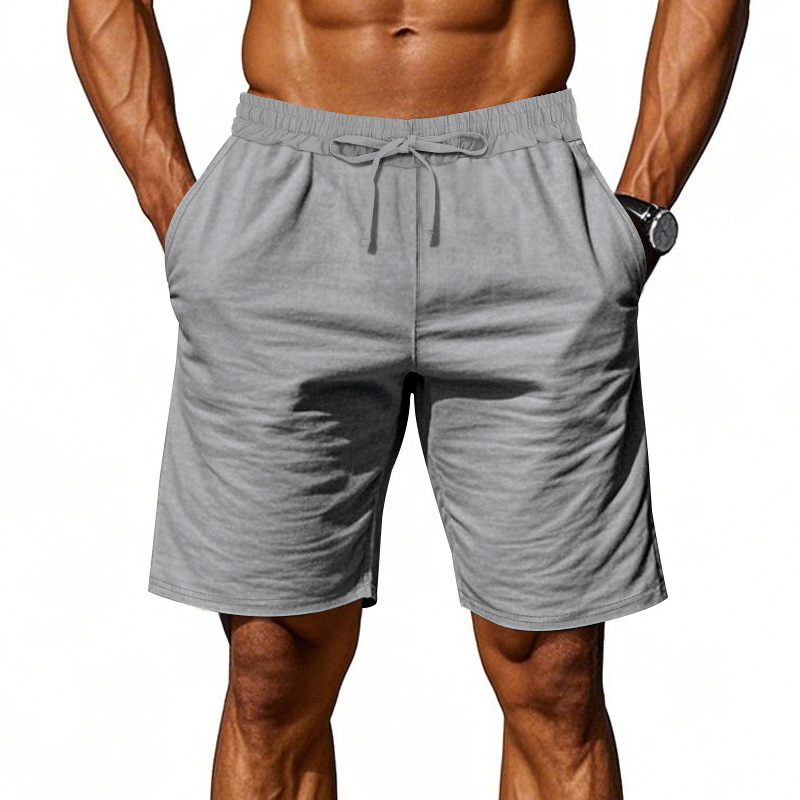 Men's Linen Summer Vacation Beach Shorts