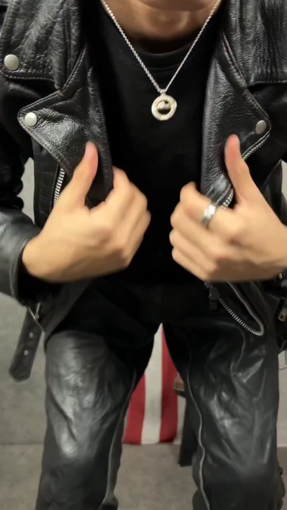 Men’s Motorcycle PU Leather Jacket – Casual Streetwear Outerwear for Everyday Style