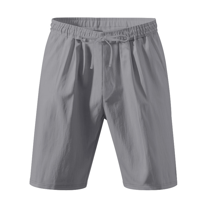 Men's Linen Summer Vacation Beach Shorts
