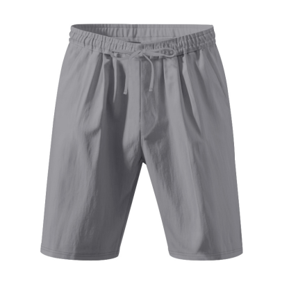 Men's Linen Summer Vacation Beach Shorts