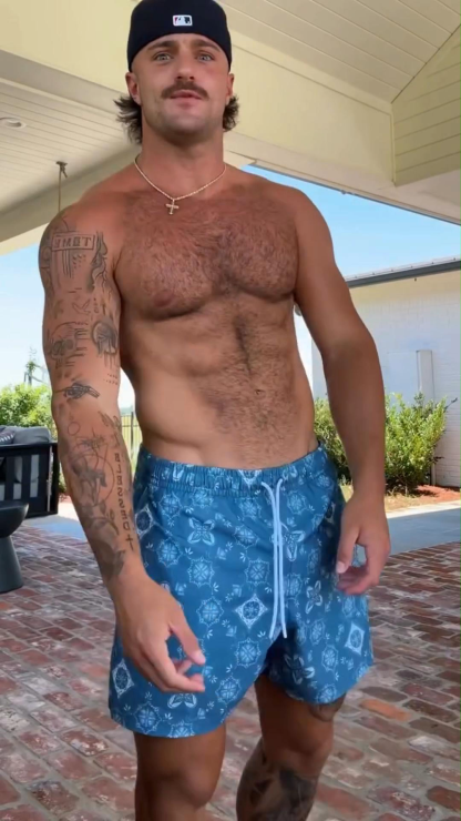 Summer Men's Beach Pants Sports Casual Vacation Large Pants